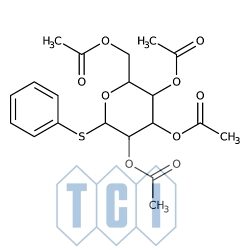 Fenylo 2,3,4,6-tetra-o-acetylo-1-tio-ß-d-galaktopiranozyd 98.0% [24404-53-3]