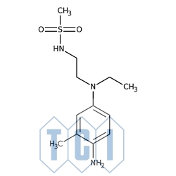 N4-etylo-n4-(2-metanosulfonamidoetylo)-2-metylo-1,4-fenylenodiamina seskwisiarczan jednowodny 98.0% [24567-76-8]