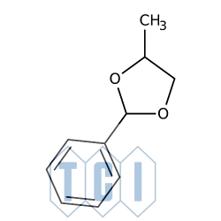 4-metylo-2-fenylo-1,3-dioksolan (mieszanina izomerów) 98.0% [2568-25-4]