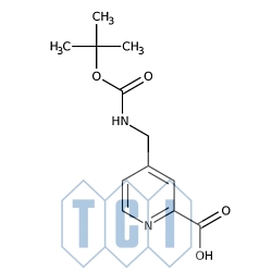 Kwas 4-[(tert-butoksykarbonyloamino)metylo]pirydyno-2-karboksylowy [odczynnik do stosowania metody chiralności ekscytonów] 96.0% [260970-57-8]