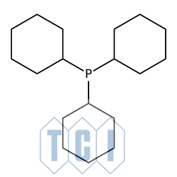 Tricykloheksylofosfina (zawiera tlenek tricykloheksylofosfiny) (ok. 18% w toluenie, ok. 0,60 mol/l) [2622-14-2]
