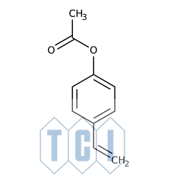 Octan 4-winylofenylu (stabilizowany tbc) 98.0% [2628-16-2]
