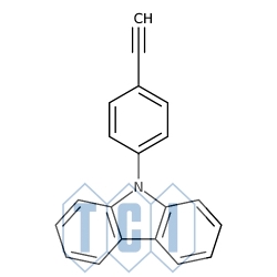 9-(4-etynylofenylo)karbazol 98.0% [262861-81-4]