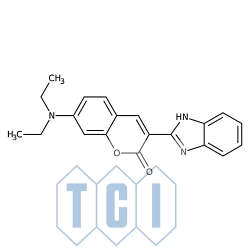 3-(2-benzimidazolilo)-7-(dietyloamino)kumaryna 98.0% [27425-55-4]