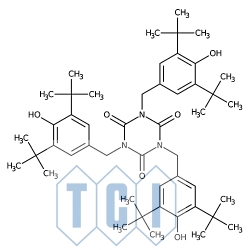 1,3,5-tris(3,5-di-tert-butylo-4-hydroksybenzylo)-1,3,5-triazynano-2,4,6-trion 98.0% [27676-62-6]