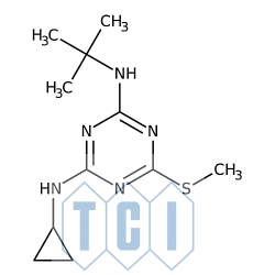 2-(tert-butyloamino)-4-(cyklopropyloamino)-6-(metylotio)-1,3,5-triazyna 98.0% [28159-98-0]