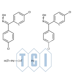 Di-µ-chlorobis[5-chloro-2-[(4-chlorofenylo)(hydroksyimino)metylo]fenylo]pallad(ii) dimer 95.0% [287410-78-0]