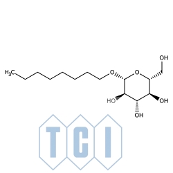 N-oktylo ß-d-glukopiranozyd [do badań biochemicznych] 96.0% [29836-26-8]