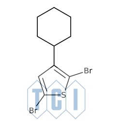 2,5-dibromo-3-cykloheksylotiofen 97.0% [302912-44-3]