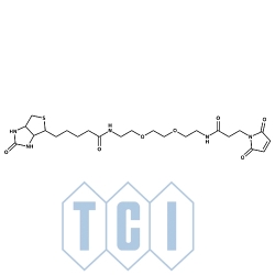 N-biotynylo-n'-(3-maleimidopropionylo)-3,6-dioksaoktano-1,8-diamina 90.0% [305372-39-8]