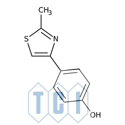 4-(2-metylo-4-tiazolilo)fenol [do badań biochemicznych] 98.0% [30686-73-8]