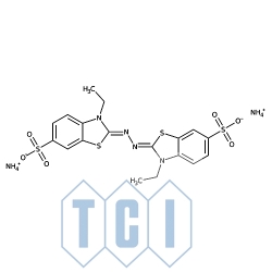 Azbts [=2,2'-azinobis(3-etylobenzotiazolino-6-sulfonowy kwas amonowy)] [do badań biochemicznych] 98.0% [30931-67-0]