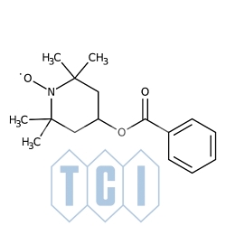 Wolny rodnik benzoesanu 4-hydroksy-2,2,6,6-tetrametylopiperydyny [katalizator utleniania] 97.0% [3225-26-1]