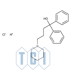 Chlorowodorek 1,1-difenylo-4-piperydyno-1-butanolu 99.0% [3254-89-5]