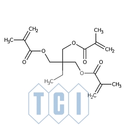 Trimetakrylan trimetylolopropanu (stabilizowany mehq) 90.0% [3290-92-4]