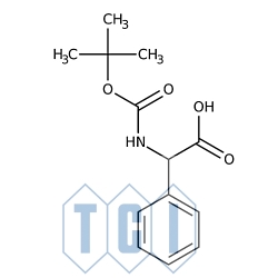 N-(tert-butoksykarbonylo)-d-2-fenyloglicyna 98.0% [33125-05-2]