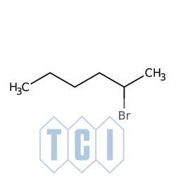 2-bromoheksan (zawiera 3-bromoheksan) (stabilizowany chipem miedzianym) 70.0% [3377-86-4]