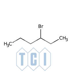 3-bromoheksan (zawiera 2-bromoheksan) (stabilizowany chipem miedzianym) 80.0% [3377-87-5]