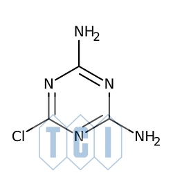 2-chloro-4,6-diamino-1,3,5-triazyna 95.0% [3397-62-4]
