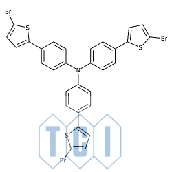 Tris[4-(5-bromotiofen-2-ylo)fenylo]amina 98.0% [339985-36-3]