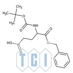 N-(tert-butoksykarbonylo)-d-glutaminian 1-benzylu 98.0% [34404-30-3]