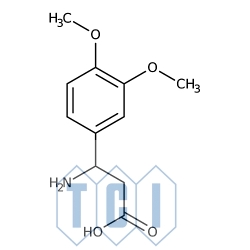 Kwas 3-amino-3-(3,4-dimetoksyfenylo)propionowy 98.0% [34841-09-3]