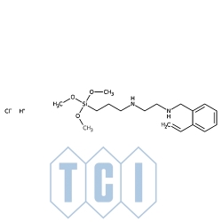 Chlorowodorek n-[2-(n-winylobenzyloamino)etylo]-3-aminopropylotrimetoksysilanu (30-40% w metanolu) [34937-00-3]