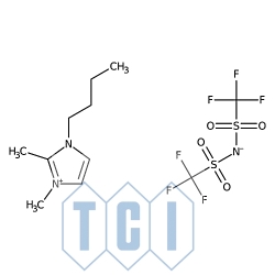 1-butylo-2,3-dimetyloimidazoliowy bis(trifluorometanosulfonylo)imid 98.0% [350493-08-2]