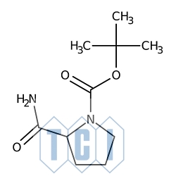 N-(tert-butoksykarbonylo)-l-prolinamid 98.0% [35150-07-3]