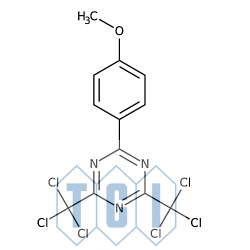 2-(4-metoksyfenylo)-4,6-bis(trichlorometylo)-1,3,5-triazyna 98.0% [3584-23-4]