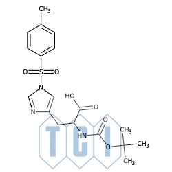 Nalfa-(tert-butoksykarbonylo)-tau-(p-toluenosulfonylo)-l-histydyna 98.0% [35899-43-5]