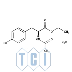 Monohydrat estru etylowego n-acetylo-l-tyrozyny 98.0% [36546-50-6]