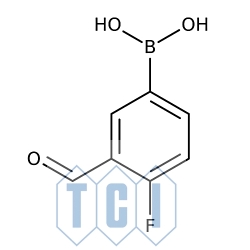 Kwas 4-fluoro-3-formylofenyloboronowy (zawiera różne ilości bezwodnika) [374538-01-9]