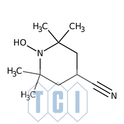 4-cyjano-2,2,6,6-tetrametylopiperydyna 1-oksywolny rodnik 95.0% [38078-71-6]