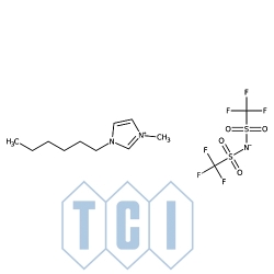 1-heksylo-3-metyloimidazoliowy bis(trifluorometanosulfonylo)imid 98.0% [382150-50-7]
