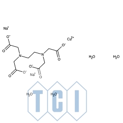 Tetrahydrat etylenodiaminotetraoctanu disodu miedzi(ii). 98.0% [39208-15-6]