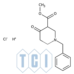 Chlorowodorek 1-benzylo-4-okso-3-piperydynokarboksylanu metylu 98.0% [3939-01-3]