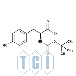 N-(tert-butoksykarbonylo)-l-tyrozyna 98.0% [3978-80-1]