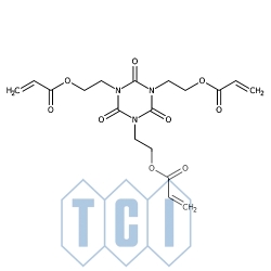 Izocyjanuran tris(2-akryloiloksyetylu) (stabilizowany fenotiazyną) 80.0% [40220-08-4]
