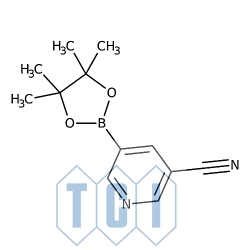 5-(4,4,5,5-tetrametylo-1,3,2-dioksaborolan-2-ylo)nikotynonitryl 98.0% [402718-29-0]