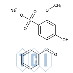 Kwas 2-hydroksy-4-metoksybenzofenono-5-sulfonowy (zawiera ok. 10% alkoholu izopropylowego) 75.0% [4065-45-6]