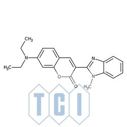 7-(dietyloamino)-3-(1-metylo-2-benzimidazolilo)kumaryna 98.0% [41044-12-6]