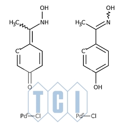 Di-µ-chlorobis[5-hydroksy-2-[1-(hydroksyimino)etylo]fenylo]pallad(ii) dimer 95.0% [419581-64-9]