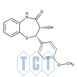 (2s,3s)-(+)-2,3-dihydro-3-hydroksy-2-(4-metoksyfenylo)-1,5-benzotiazepin-4(5h)-on 96.0% [42399-49-5]