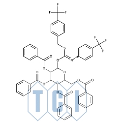 P-trifluorometylobenzylotio-n-(p-trifluorometylofenylo)formimidan 2,3,4,6-tetra-o-benzoilo-alfa-d-glukopiranozylu 96.0% [428816-48-2]