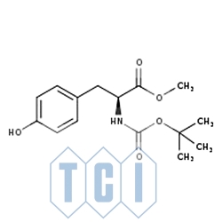 Ester metylowy n-(tert-butoksykarbonylo)-l-tyrozyny 98.0% [4326-36-7]