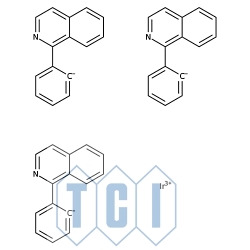 Tris[1-fenylozochinolino-c2,n]iryd(iii) (oczyszczony metodą sublimacji) 99.0% [435293-93-9]