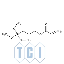 Akrylan 3-(trimetoksysililo)propylu (stabilizowany bht) 93.0% [4369-14-6]