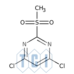 4,6-dichloro-2-(metylosulfonylo)pirymidyna 98.0% [4489-34-3]
