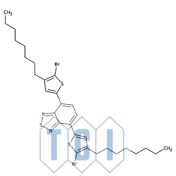 4,7-bis(5-bromo-4-n-oktylo-2-tienylo)-2,1,3-benzotiadiazol 97.0% [457931-23-6]